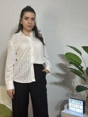 Misty Beyaz Gömlek