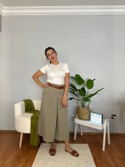 CASEY %100 PAMUK ETEK HAKİ