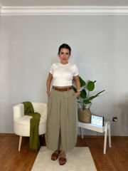 CASEY %100 PAMUK ETEK HAKİ