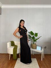 EVA ETEK-YELEK TAKIM SİYAH